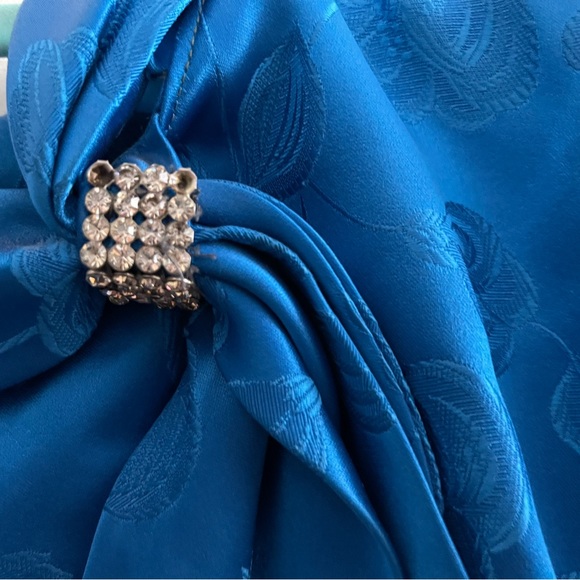 Exquisite vintage couture dress in near-new condition.—sized like a modern 14-16 - Picture 9 of 10